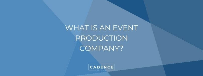 What is an Event Production Company header banner
