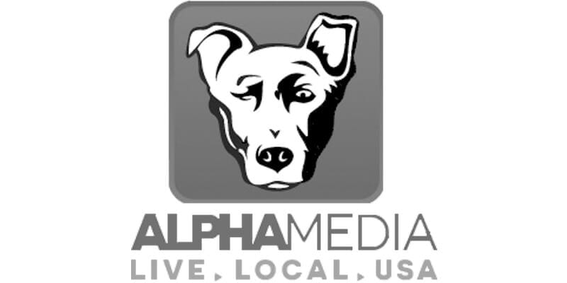 Alpha Media logo