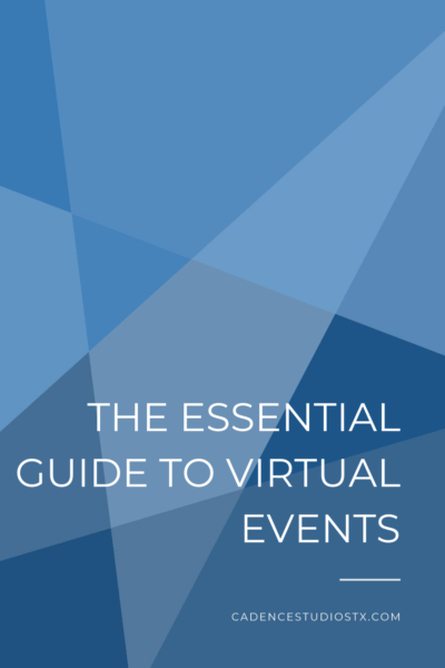 Cadence Studios | The Essential Guide To Virtual Events