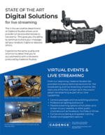 Live Streaming by Cadence Studios | Event Production & Marketing in Sherman, TX